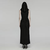 2-in-1 Elegant Gothic Nun Maxi Dress