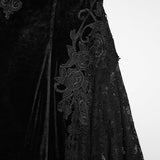 Goth Embroidered Skirt