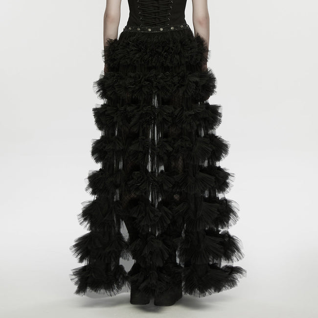 Goth Multi layered Skirt
