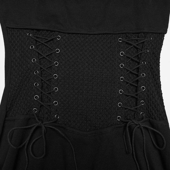 Punk halter neck dress