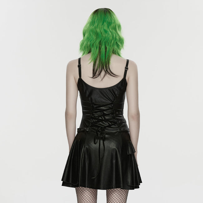 Punk A-line Slip Dress