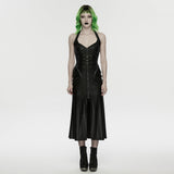 2026 Cyberpunk leather dress