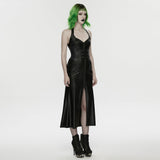 2026 Cyberpunk leather dress