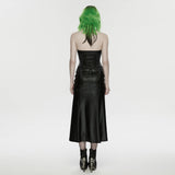 2026 Cyberpunk leather dress