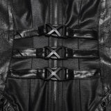 2026 Cyberpunk leather dress