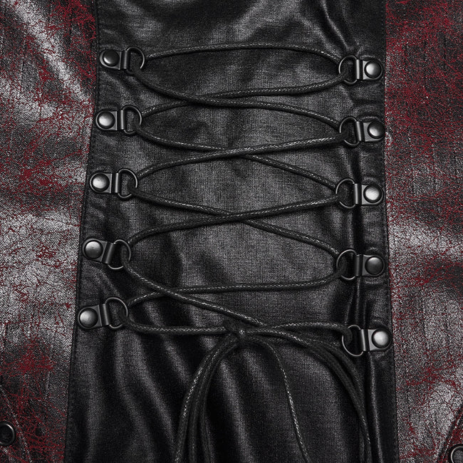 2026 Cyberpunk leather dress