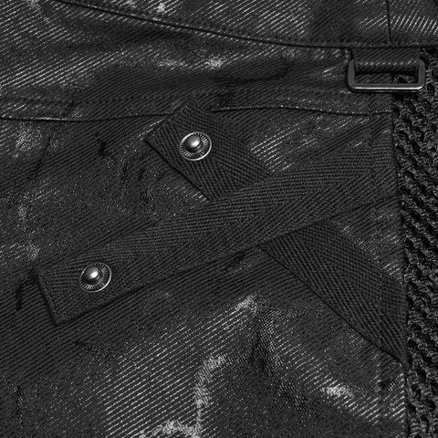 Apocalypse Rock 3D Skirt With Detachable Bag