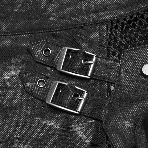 Apocalypse Rock 3D Skirt With Detachable Bag