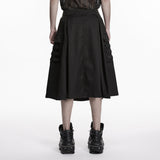 Men's Bright webbings Cyberpunk Skirt