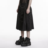 Men's Bright webbings Cyberpunk Skirt