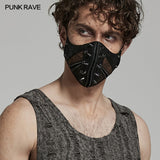 Punk hardcore spike face mask