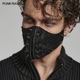 Punk hardcore spike face mask
