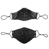 Punk hardcore spike face mask