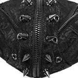 Punk hardcore spike face mask