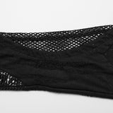 Punk perspective slim long leg warmers