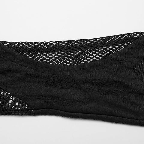 Punk perspective slim long leg warmers