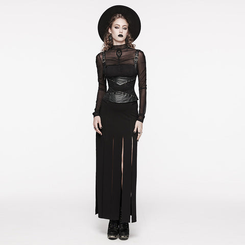 Goth Lace Vest Corset