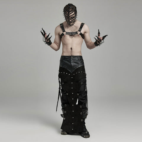Punk PU Leather Harness