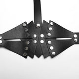 Punk Harness & Belt 2 in 1 Accessory