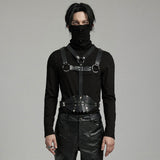 Punk Harness & Belt 2 in 1 Accessory