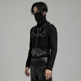 Punk Harness & Belt 2 in 1 Accessory