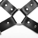 Punk Harness & Belt 2 in 1 Accessory