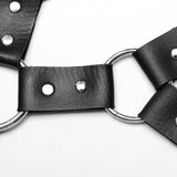 Punk Harness & Belt 2 in 1 Accessory