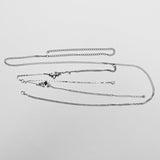 Punk Heart Shape Bat Chain Harness