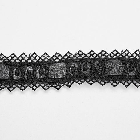 Punk Blood Butterfly Tassel Choker