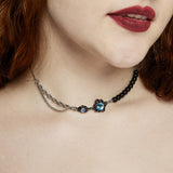 Goth's Secret Eye Gem Necklace