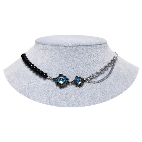 Goth's Secret Eye Gem Necklace