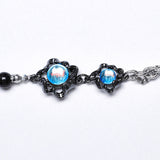 Goth's Secret Eye Gem Necklace