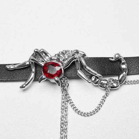 Goth Scorpion Choker