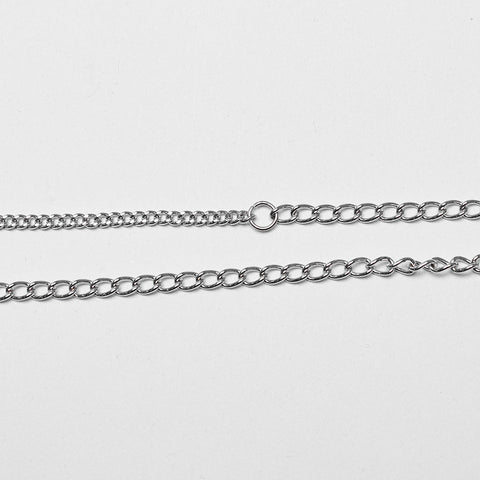 Goth Pointed Cross Chain Harness