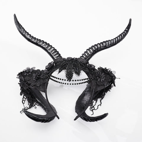 Goth Demon Horn Headwear