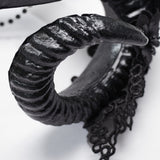 Goth Demon Horn Headwear