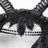 Goth Demon Horn Headwear