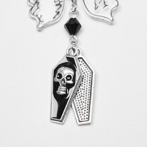 Goth Chinese Style Butterfly Earrings