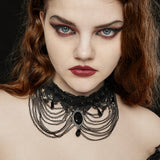Goth Headwear-Choker