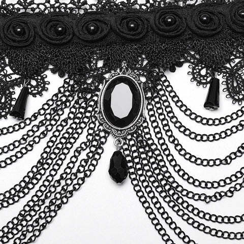 Goth Headwear-Choker