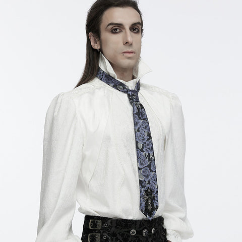 Goth Rose Tie