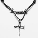 Spine cross necklace set