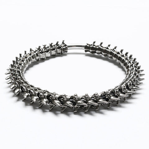 Apocalypse Punk Skeleton Neck Ring