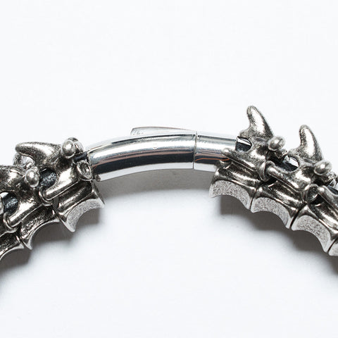 Apocalypse Punk Skeleton Neck Ring