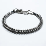 Apocalypse punk skeleton leg chain