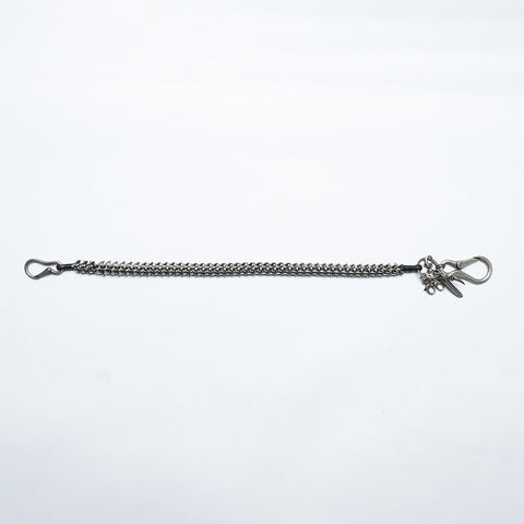 Apocalypse punk skeleton leg chain
