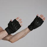 Cyberpunk Armored Gloves