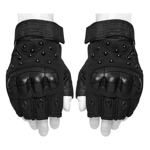 Cyberpunk Armored Gloves