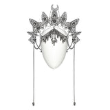 Gothic Skull Chain Crown