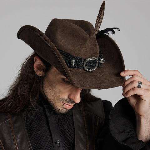 Punk Western Cowboy Hat